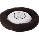 PETBLIS Cozy 48cm Round Cat Bed - Black + Brown - 1kg PETBLIS Cozy 48cm Round Cat Bed - Black + Brown - 1kg