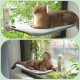PUPAGREE Wireless Foldable Cat Window Pole, Cat Hammock for Windows and Wall, with 4 Suction Cups, Sturdy Setal Frame for Glass Windows and Interior Walls (Grey, Large) PUPAGREE Wireless Foldable Cat Window Pole, Cat Hammock for Windows and Wall, with 4 Suction Cups, Sturdy Setal Frame for Glass Windows and Interior Walls (Grey, Large)