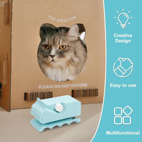 Pack of 2 Cardboard Cutters for Cat Scratchers, 3D Printed Cardboard Cutter, DIY Tool Cutter, Pet Accessories, Portable Ardboard Strip Cutter for Cat Lovers Pack of 2 Cardboard Cutters for Cat Scratchers, 3D Printed Cardboard Cutter, DIY Tool Cutter, Pet Accessories, Portable Ardboard Strip Cutter for Cat Lovers