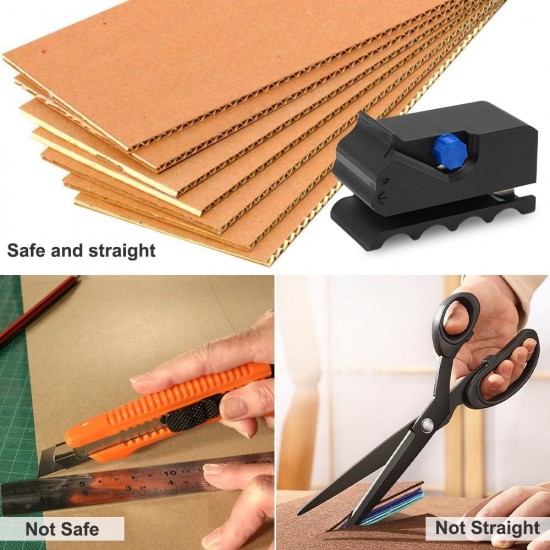 Pack of 2 Cardboard Cutters for Cat Scratchers, 3D Printed Cardboard Cutter, DIY Tool Cutter, Pet Accessories, Portable Ardboard Strip Cutter for Cat Lovers Pack of 2 Cardboard Cutters for Cat Scratchers, 3D Printed Cardboard Cutter, DIY Tool Cutter, Pet Accessories, Portable Ardboard Strip Cutter for Cat Lovers