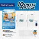 Panther Armor Robust scratch protection for sofa, cat, pack of 18 anti-scratch film for cats Panther Armor Robust scratch protection for sofa, cat, pack of 18 anti-scratch film for cats