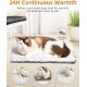 Papettly Self-Heating Blanket Cat, Cat Heat Blanket for Cats, Heat Pad for Indoor and Outdoor Use, Heating Blanket Cats without Electricity, Non-Slip Self-Warming Heating Mat, Thermal Blanket, 60 x 46 Papettly Self-Heating Blanket Cat, Cat Heat Blanket for Cats, Heat Pad for Indoor and Outdoor Use, Heating Blanket Cats without Electricity, Non-Slip Self-Warming Heating Mat, Thermal Blanket, 60 x 46