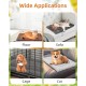 Papettly Self-Heating Blanket Cat, Cat Heat Blanket for Cats, Heat Pad for Indoor and Outdoor Use, Heating Blanket Cats without Electricity, Non-Slip Self-Warming Heating Mat, Thermal Blanket, 60 x 46 Papettly Self-Heating Blanket Cat, Cat Heat Blanket for Cats, Heat Pad for Indoor and Outdoor Use, Heating Blanket Cats without Electricity, Non-Slip Self-Warming Heating Mat, Thermal Blanket, 60 x 46