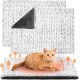 Papettly Self-Heating Blanket Cat, Cat Heat Blanket for Cats, Heat Pad for Indoor and Outdoor Use, Heating Blanket Cats without Electricity, Non-Slip Self-Warming Heating Mat, Thermal Blanket, 60 x 46 Papettly Self-Heating Blanket Cat, Cat Heat Blanket for Cats, Heat Pad for Indoor and Outdoor Use, Heating Blanket Cats without Electricity, Non-Slip Self-Warming Heating Mat, Thermal Blanket, 60 x 46