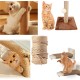 Parain Sisal Rope for Scratching Post, Cat Tree, Natural Sisal Rope, 6 mm (6 mm, 10 m) Parain Sisal Rope for Scratching Post, Cat Tree, Natural Sisal Rope, 6 mm (6 mm, 10 m)