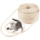 Parain Sisal Rope for Scratching Post, Cat Tree, Natural Sisal Rope, 6 mm (6 mm, 10 m) Parain Sisal Rope for Scratching Post, Cat Tree, Natural Sisal Rope, 6 mm (6 mm, 10 m)