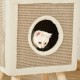 PawHut Cat Cave Cat Scratching Post with Scratching Board Play Balls Cat Bed Scratching Mat Multi-Tier Chipboard Plush Sisal Coffee 40 x 34 x 91 cm PawHut Cat Cave Cat Scratching Post with Scratching Board Play Balls Cat Bed Scratching Mat Multi-Tier Chipboard Plush Sisal Coffee 40 x 34 x 91 cm