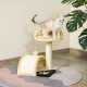 PawHut Scratching Post, 81 cm Scratching Post, Sisal Cat Scratching Post with Play Ball, Scratching Post for Cats, Scratching Furniture for Cats up to 5 kg, Indoor, Grey, Cream PawHut Scratching Post, 81 cm Scratching Post, Sisal Cat Scratching Post with Play Ball, Scratching Post for Cats, Scratching Furniture for Cats up to 5 kg, Indoor, Grey, Cream