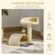 PawHut Scratching Post, 81 cm Scratching Post, Sisal Cat Scratching Post with Play Ball, Scratching Post for Cats, Scratching Furniture for Cats up to 5 kg, Indoor, Grey, Cream PawHut Scratching Post, 81 cm Scratching Post, Sisal Cat Scratching Post with Play Ball, Scratching Post for Cats, Scratching Furniture for Cats up to 5 kg, Indoor, Grey, Cream
