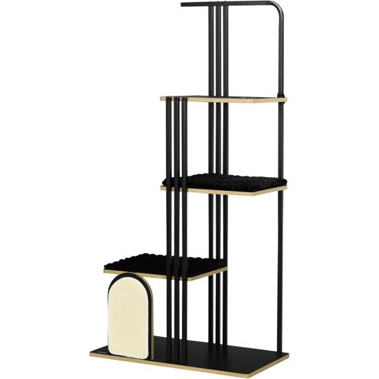 PawHut Scratching Post, 81 cm Scratching Post, Sisal Cat Scratching Post with Play Ball, Scratching Post for Cats, Scratching Furniture for Cats up to 5 kg, Indoor, Grey, Cream PawHut Scratching Post, 81 cm Scratching Post, Sisal Cat Scratching Post with Play Ball, Scratching Post for Cats, Scratching Furniture for Cats up to 5 kg, Indoor, Grey, Cream