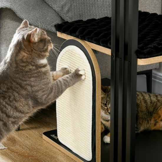 PawHut Scratching Post, 81 cm Scratching Post, Sisal Cat Scratching Post with Play Ball, Scratching Post for Cats, Scratching Furniture for Cats up to 5 kg, Indoor, Grey, Cream PawHut Scratching Post, 81 cm Scratching Post, Sisal Cat Scratching Post with Play Ball, Scratching Post for Cats, Scratching Furniture for Cats up to 5 kg, Indoor, Grey, Cream