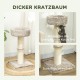 PawHut Scratching Post, 81 cm Scratching Post, Sisal Cat Scratching Post with Play Ball, Scratching Post for Cats, Scratching Furniture for Cats up to 5 kg, Indoor, Grey, Cream PawHut Scratching Post, 81 cm Scratching Post, Sisal Cat Scratching Post with Play Ball, Scratching Post for Cats, Scratching Furniture for Cats up to 5 kg, Indoor, Grey, Cream