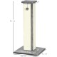 PawHut Scratching Post, 81 cm Scratching Post, Sisal Cat Scratching Post with Play Ball, Scratching Post for Cats, Scratching Furniture for Cats up to 5 kg, Indoor, Grey, Cream PawHut Scratching Post, 81 cm Scratching Post, Sisal Cat Scratching Post with Play Ball, Scratching Post for Cats, Scratching Furniture for Cats up to 5 kg, Indoor, Grey, Cream