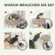PawHut Scratching Post, 81 cm Scratching Post, Sisal Cat Scratching Post with Play Ball, Scratching Post for Cats, Scratching Furniture for Cats up to 5 kg, Indoor, Grey, Cream PawHut Scratching Post, 81 cm Scratching Post, Sisal Cat Scratching Post with Play Ball, Scratching Post for Cats, Scratching Furniture for Cats up to 5 kg, Indoor, Grey, Cream