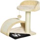 PawHut Scratching Post, 81 cm Scratching Post, Sisal Cat Scratching Post with Play Ball, Scratching Post for Cats, Scratching Furniture for Cats up to 5 kg, Indoor, Grey, Cream PawHut Scratching Post, 81 cm Scratching Post, Sisal Cat Scratching Post with Play Ball, Scratching Post for Cats, Scratching Furniture for Cats up to 5 kg, Indoor, Grey, Cream