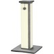PawHut Scratching Post, 81 cm Scratching Post, Sisal Cat Scratching Post with Play Ball, Scratching Post for Cats, Scratching Furniture for Cats up to 5 kg, Indoor, Grey, Cream
