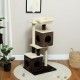 PawHut Scratching Post, 81 cm Scratching Post, Sisal Cat Scratching Post with Play Ball, Scratching Post for Cats, Scratching Furniture for Cats up to 5 kg, Indoor, Grey, Cream PawHut Scratching Post, 81 cm Scratching Post, Sisal Cat Scratching Post with Play Ball, Scratching Post for Cats, Scratching Furniture for Cats up to 5 kg, Indoor, Grey, Cream