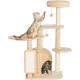 PawHut Scratching Post, 81 cm Scratching Post, Sisal Cat Scratching Post with Play Ball, Scratching Post for Cats, Scratching Furniture for Cats up to 5 kg, Indoor, Grey, Cream PawHut Scratching Post, 81 cm Scratching Post, Sisal Cat Scratching Post with Play Ball, Scratching Post for Cats, Scratching Furniture for Cats up to 5 kg, Indoor, Grey, Cream