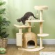 PawHut Scratching Post, 81 cm Scratching Post, Sisal Cat Scratching Post with Play Ball, Scratching Post for Cats, Scratching Furniture for Cats up to 5 kg, Indoor, Grey, Cream PawHut Scratching Post, 81 cm Scratching Post, Sisal Cat Scratching Post with Play Ball, Scratching Post for Cats, Scratching Furniture for Cats up to 5 kg, Indoor, Grey, Cream