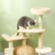 PawHut Scratching Post, 81 cm Scratching Post, Sisal Cat Scratching Post with Play Ball, Scratching Post for Cats, Scratching Furniture for Cats up to 5 kg, Indoor, Grey, Cream PawHut Scratching Post, 81 cm Scratching Post, Sisal Cat Scratching Post with Play Ball, Scratching Post for Cats, Scratching Furniture for Cats up to 5 kg, Indoor, Grey, Cream