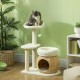 PawHut Scratching Post, 81 cm Scratching Post, Sisal Cat Scratching Post with Play Ball, Scratching Post for Cats, Scratching Furniture for Cats up to 5 kg, Indoor, Grey, Cream PawHut Scratching Post, 81 cm Scratching Post, Sisal Cat Scratching Post with Play Ball, Scratching Post for Cats, Scratching Furniture for Cats up to 5 kg, Indoor, Grey, Cream