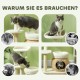 PawHut Scratching Post, 81 cm Scratching Post, Sisal Cat Scratching Post with Play Ball, Scratching Post for Cats, Scratching Furniture for Cats up to 5 kg, Indoor, Grey, Cream PawHut Scratching Post, 81 cm Scratching Post, Sisal Cat Scratching Post with Play Ball, Scratching Post for Cats, Scratching Furniture for Cats up to 5 kg, Indoor, Grey, Cream
