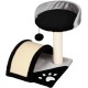 PawHut Scratching Post, 81 cm Scratching Post, Sisal Cat Scratching Post with Play Ball, Scratching Post for Cats, Scratching Furniture for Cats up to 5 kg, Indoor, Grey, Cream PawHut Scratching Post, 81 cm Scratching Post, Sisal Cat Scratching Post with Play Ball, Scratching Post for Cats, Scratching Furniture for Cats up to 5 kg, Indoor, Grey, Cream