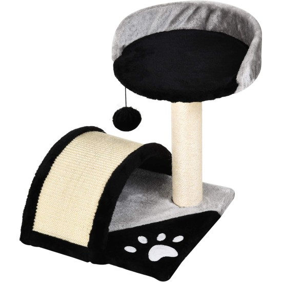 PawHut Scratching Post, 81 cm Scratching Post, Sisal Cat Scratching Post with Play Ball, Scratching Post for Cats, Scratching Furniture for Cats up to 5 kg, Indoor, Grey, Cream PawHut Scratching Post, 81 cm Scratching Post, Sisal Cat Scratching Post with Play Ball, Scratching Post for Cats, Scratching Furniture for Cats up to 5 kg, Indoor, Grey, Cream