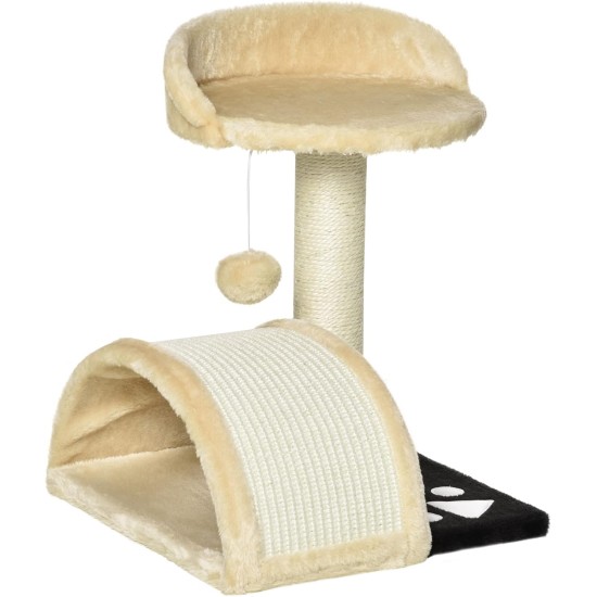 PawHut Scratching Post, 81 cm Scratching Post, Sisal Cat Scratching Post with Play Ball, Scratching Post for Cats, Scratching Furniture for Cats up to 5 kg, Indoor, Grey, Cream PawHut Scratching Post, 81 cm Scratching Post, Sisal Cat Scratching Post with Play Ball, Scratching Post for Cats, Scratching Furniture for Cats up to 5 kg, Indoor, Grey, Cream