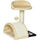 PawHut Scratching Post, 81 cm Scratching Post, Sisal Cat Scratching Post with Play Ball, Scratching Post for Cats, Scratching Furniture for Cats up to 5 kg, Indoor, Grey, Cream PawHut Scratching Post, 81 cm Scratching Post, Sisal Cat Scratching Post with Play Ball, Scratching Post for Cats, Scratching Furniture for Cats up to 5 kg, Indoor, Grey, Cream