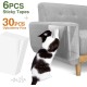 Pawaboo Cat Scratch Protector, 6 Pack Double-Sided Scratching Pads for Cats with Self-Adhesive Cat Scratch Protection Film with 30 Pads Nails Cat Claws Guards Pads for Sofa Furniture Door Scratch Pawaboo Cat Scratch Protector, 6 Pack Double-Sided Scratching Pads for Cats with Self-Adhesive Cat Scratch Protection Film with 30 Pads Nails Cat Claws Guards Pads for Sofa Furniture Door Scratch