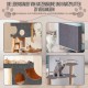 Pawtenda Self-Adhesive Scratching Mat, 40 x 200 cm, Cat Scratching Mat, Scratch Protection, Sofa Cat, Can Be Cut for Cat Trees, Floors, Walls, Furniture (Grey) Pawtenda Self-Adhesive Scratching Mat, 40 x 200 cm, Cat Scratching Mat, Scratch Protection, Sofa Cat, Can Be Cut for Cat Trees, Floors, Walls, Furniture (Grey)