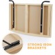 Pecute Cat Window Seats (42 x 30 x 6.5 cm), Cat Hammock Sisal with 2-in-1 Cat Scratching Post, Solid Wood Frame, Iron Holder and Powerful Suction Cup