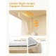 Pecute Cat Window Seats (42 x 30 x 6.5 cm), Cat Hammock Sisal with 2-in-1 Cat Scratching Post, Solid Wood Frame, Iron Holder and Powerful Suction Cup
