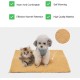 Pet Heating Pad, Self-Heating Blanket for Cats and Dogs, Heat Blanket Cat, Self-Warming Winter Warmth Dog Mat, Washable Puppy Thermal Blanket, Pets Warming Mat, 60 cm x 45 cm, Khaki Colour Pet Heating Pad, Self-Heating Blanket for Cats and Dogs, Heat Blanket Cat, Self-Warming Winter Warmth Dog Mat, Washable Puppy Thermal Blanket, Pets Warming Mat, 60 cm x 45 cm, Khaki Colour