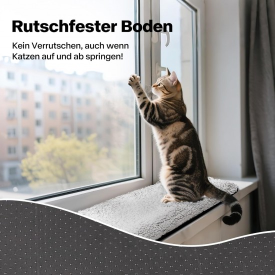 Pet Prime Window Lounger for Cats, Cats, Window Lounger with 2 Cloth Covers, Cat Hammock with Strong Suction Cup, Holds up to 20 kg, for Smooth Surfaces - Large Pet Prime Window Lounger for Cats, Cats, Window Lounger with 2 Cloth Covers, Cat Hammock with Strong Suction Cup, Holds up to 20 kg, for Smooth Surfaces - Large