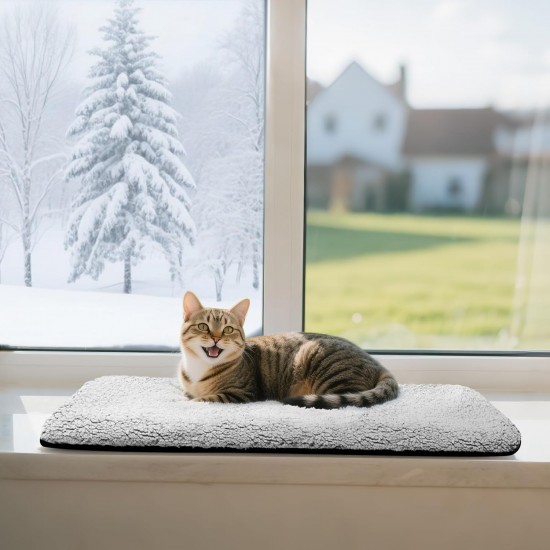 Pet Prime Window Lounger for Cats, Cats, Window Lounger with 2 Cloth Covers, Cat Hammock with Strong Suction Cup, Holds up to 20 kg, for Smooth Surfaces - Large Pet Prime Window Lounger for Cats, Cats, Window Lounger with 2 Cloth Covers, Cat Hammock with Strong Suction Cup, Holds up to 20 kg, for Smooth Surfaces - Large