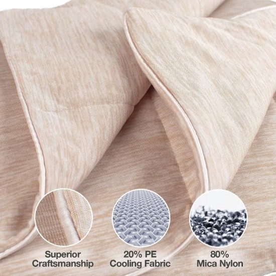 PetFusion Premium Cooling Blanket for Cats and Dogs, Lightweight Pet Blanket, Machine Washable, Multiple Sizes: for Small to Extra Large Pets, Multiple Colors: Grey and Brown Blanket PetFusion Premium Cooling Blanket for Cats and Dogs, Lightweight Pet Blanket, Machine Washable, Multiple Sizes: for Small to Extra Large Pets, Multiple Colors: Grey and Brown Blanket