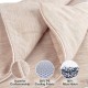 PetFusion Premium Cooling Blanket for Cats and Dogs, Lightweight Pet Blanket, Machine Washable, Multiple Sizes: for Small to Extra Large Pets, Multiple Colors: Grey and Brown Blanket PetFusion Premium Cooling Blanket for Cats and Dogs, Lightweight Pet Blanket, Machine Washable, Multiple Sizes: for Small to Extra Large Pets, Multiple Colors: Grey and Brown Blanket