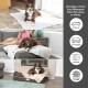 PetFusion Premium Cooling Blanket for Cats and Dogs, Lightweight Pet Blanket, Machine Washable, Multiple Sizes: for Small to Extra Large Pets, Multiple Colors: Grey and Brown Blanket PetFusion Premium Cooling Blanket for Cats and Dogs, Lightweight Pet Blanket, Machine Washable, Multiple Sizes: for Small to Extra Large Pets, Multiple Colors: Grey and Brown Blanket