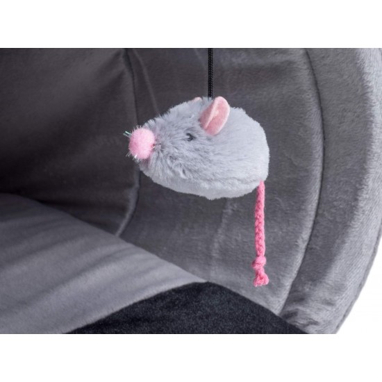 Petface Angry Mouse Donut Cat Bed Petface Angry Mouse Donut Cat Bed