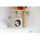 Petface Cream Corner Cat Scratching Post Petface Cream Corner Cat Scratching Post