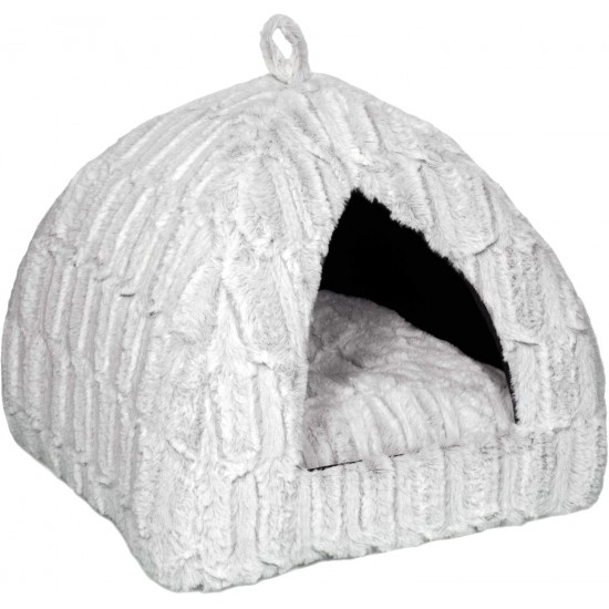 Petface Luxury Bamboo Cat Igloo Bed Petface Luxury Bamboo Cat Igloo Bed