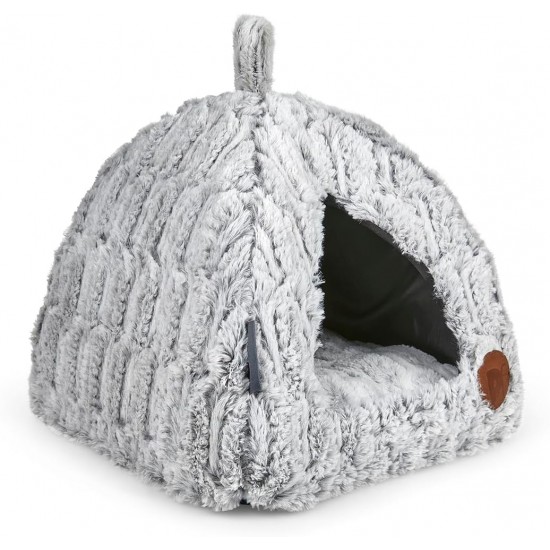 Petface Luxury Bamboo Cat Igloo Bed Petface Luxury Bamboo Cat Igloo Bed