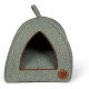 Petface Sage Herringbone Igloo Cat Bed Petface Sage Herringbone Igloo Cat Bed
