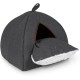 Petface Sage Herringbone Igloo Cat Bed Petface Sage Herringbone Igloo Cat Bed