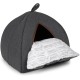 Petface Sage Herringbone Igloo Cat Bed Petface Sage Herringbone Igloo Cat Bed