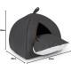 Petface Sage Herringbone Igloo Cat Bed Petface Sage Herringbone Igloo Cat Bed