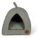 Petface Sage Herringbone Igloo Cat Bed Petface Sage Herringbone Igloo Cat Bed
