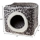 Petmaker Indoor Cat House with Removable Foam Cushion, Cat Cave for Puppies, Rabbits, Guinea Pigs, Hedgehogs and Other Small Animals, Grey Petmaker Indoor Cat House with Removable Foam Cushion, Cat Cave for Puppies, Rabbits, Guinea Pigs, Hedgehogs and Other Small Animals, Grey